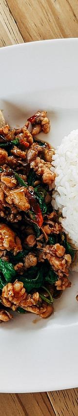 Spicy Pork with Basil
