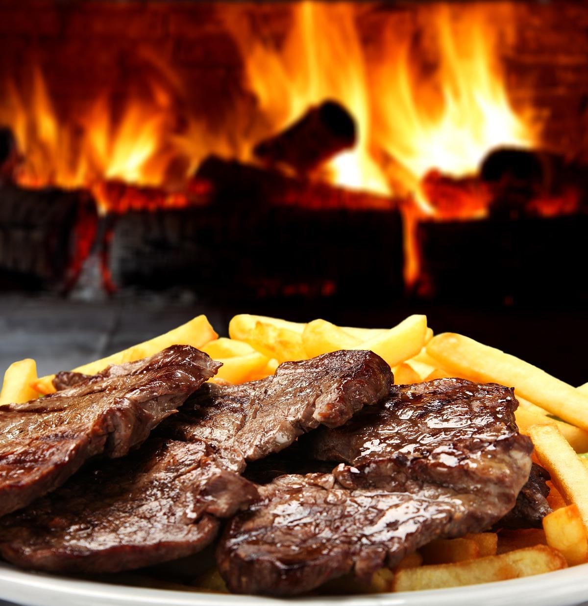 Steak with French Fries