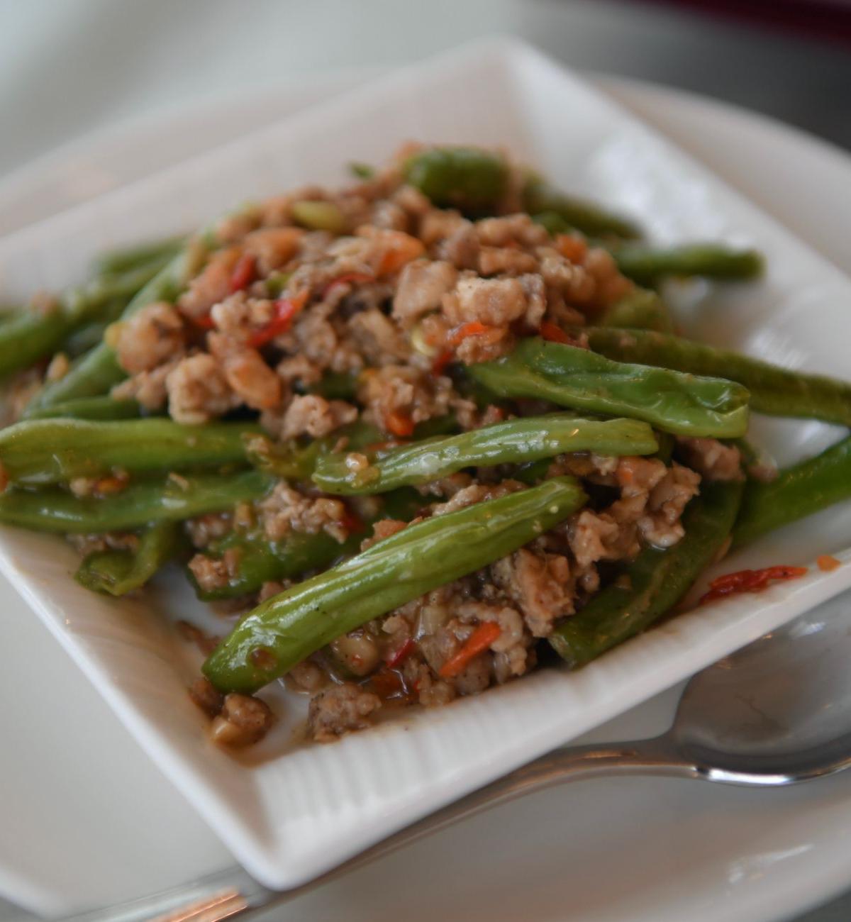 Stir-Fried Green Beans with Minced Pork