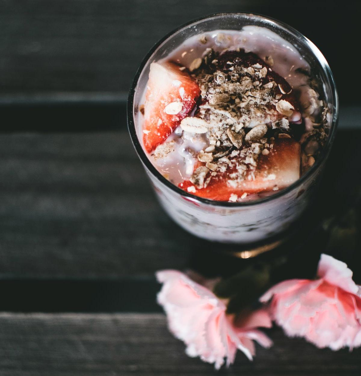 Strawberry Granola Parfait