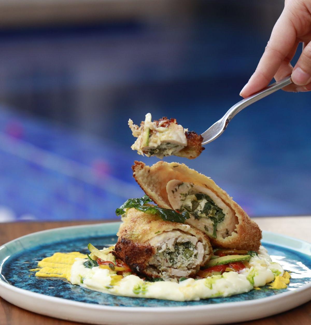 Stuffed Chicken Breast with Spinach and Cheese
