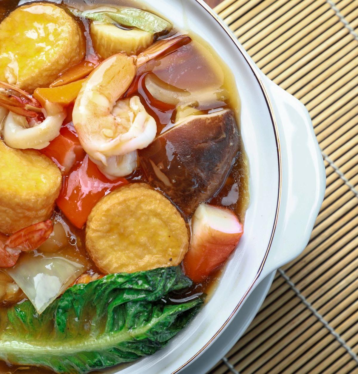 Thai Coconut Tofu Soup