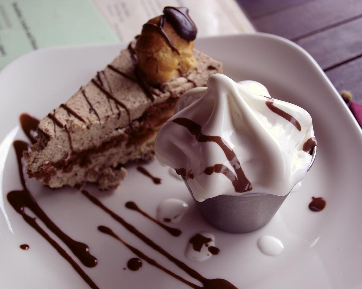 Tiramisu with Chocolate Ice Cream
