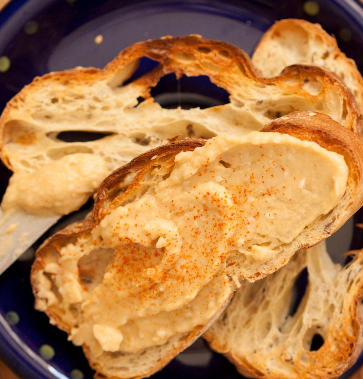Toasted Bread with Butter and Spices