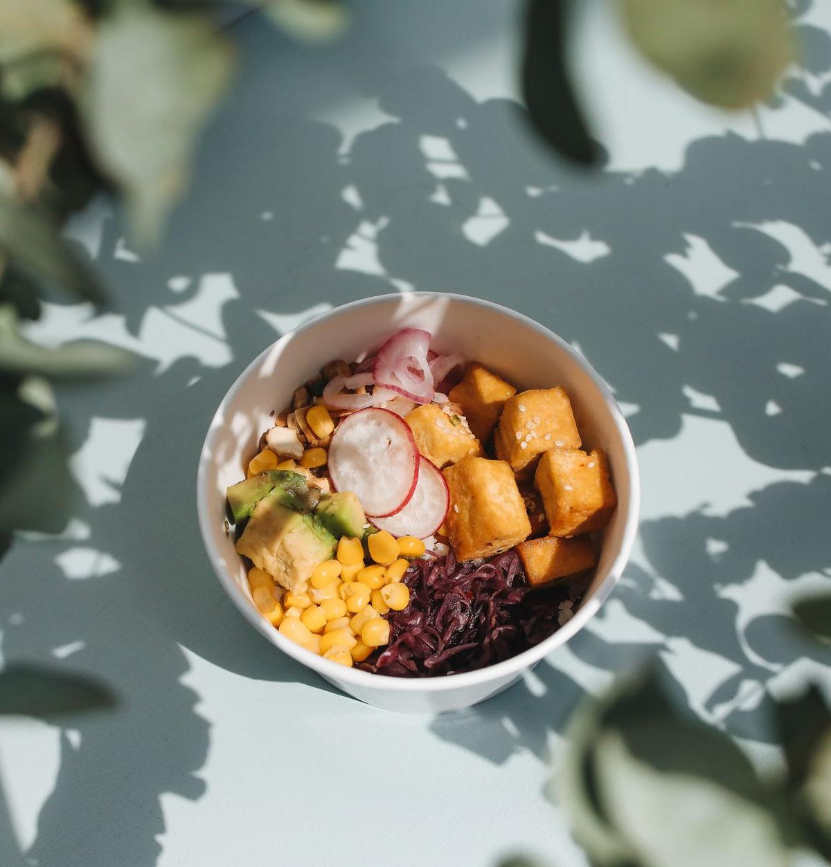 Tofu and Avocado Salad