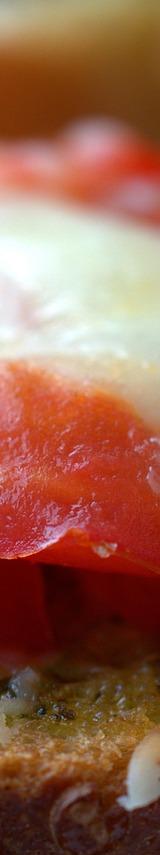 Tomato and Cheese Bruschetta