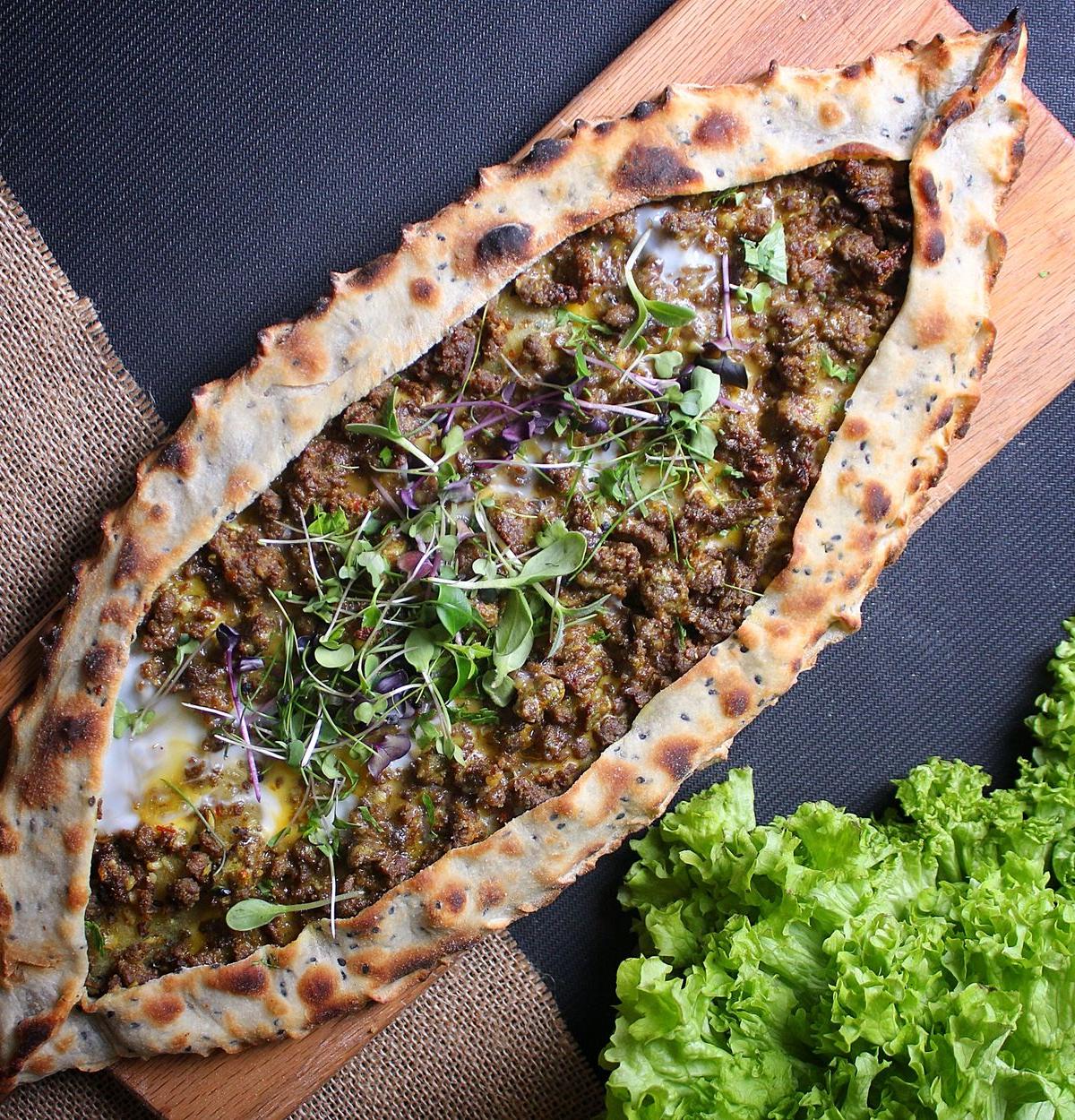 Turkish Meat Flatbread