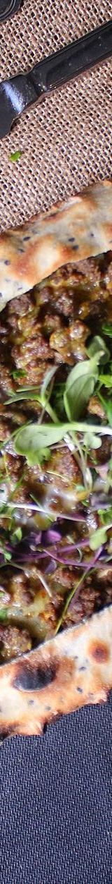 Turkish Mixed Meat Pide