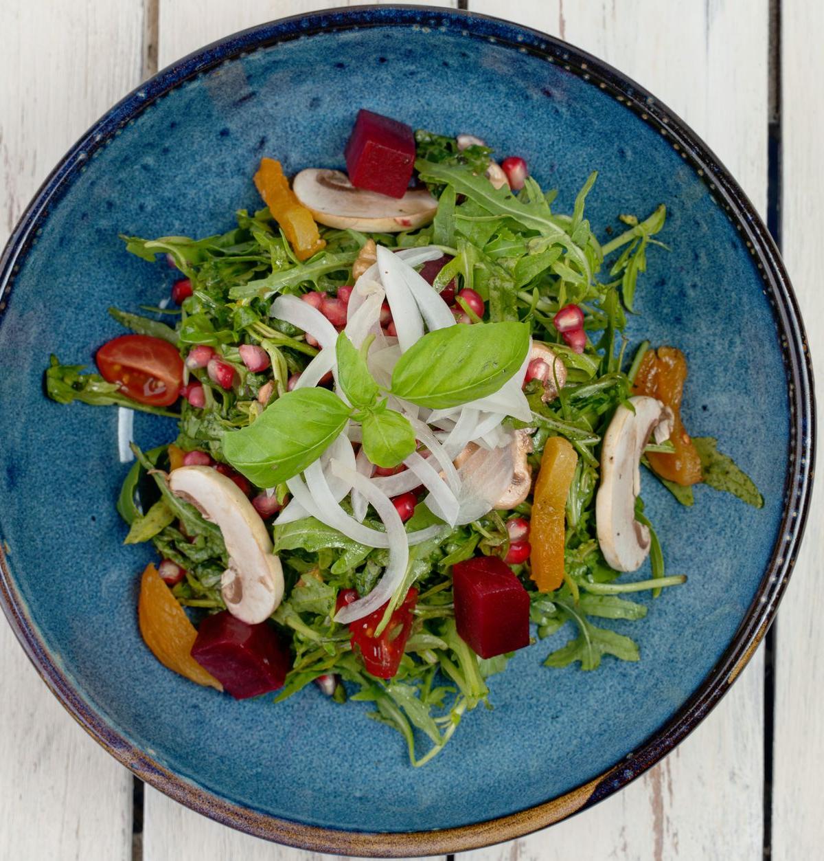 Vegetable and Mushroom Salad