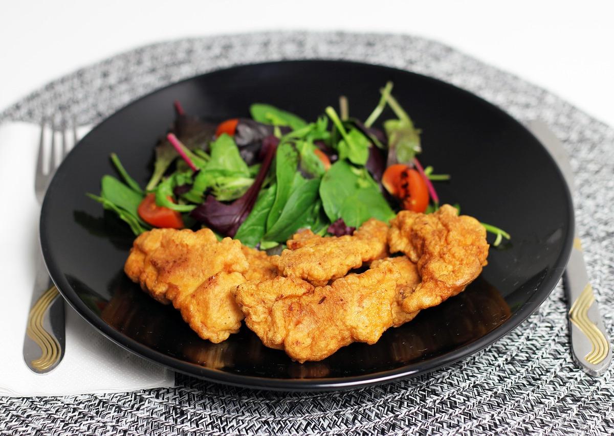 Viennese Breaded Veal Cutlet with Salad