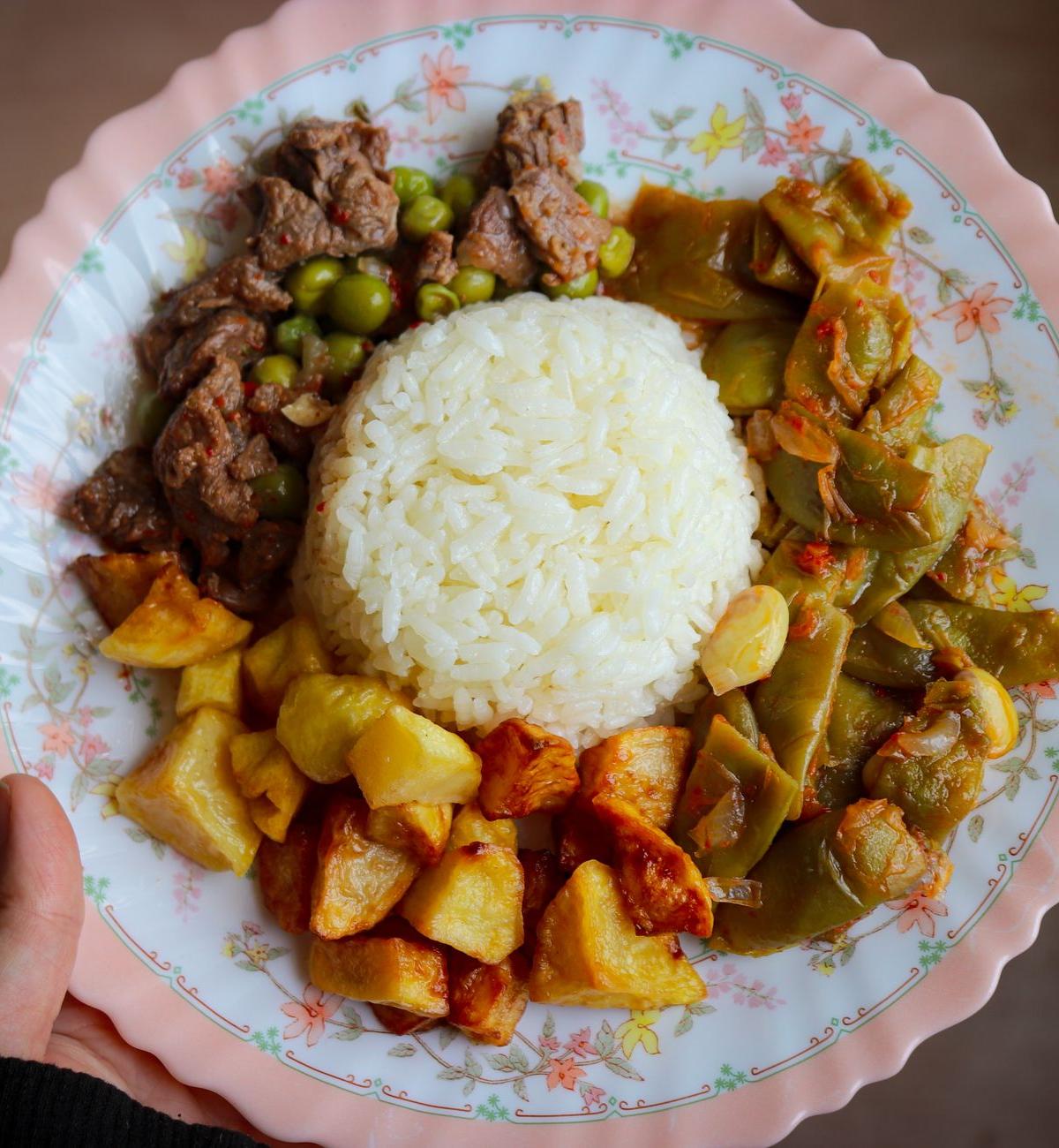 Vietnamese Fried Rice with Beef