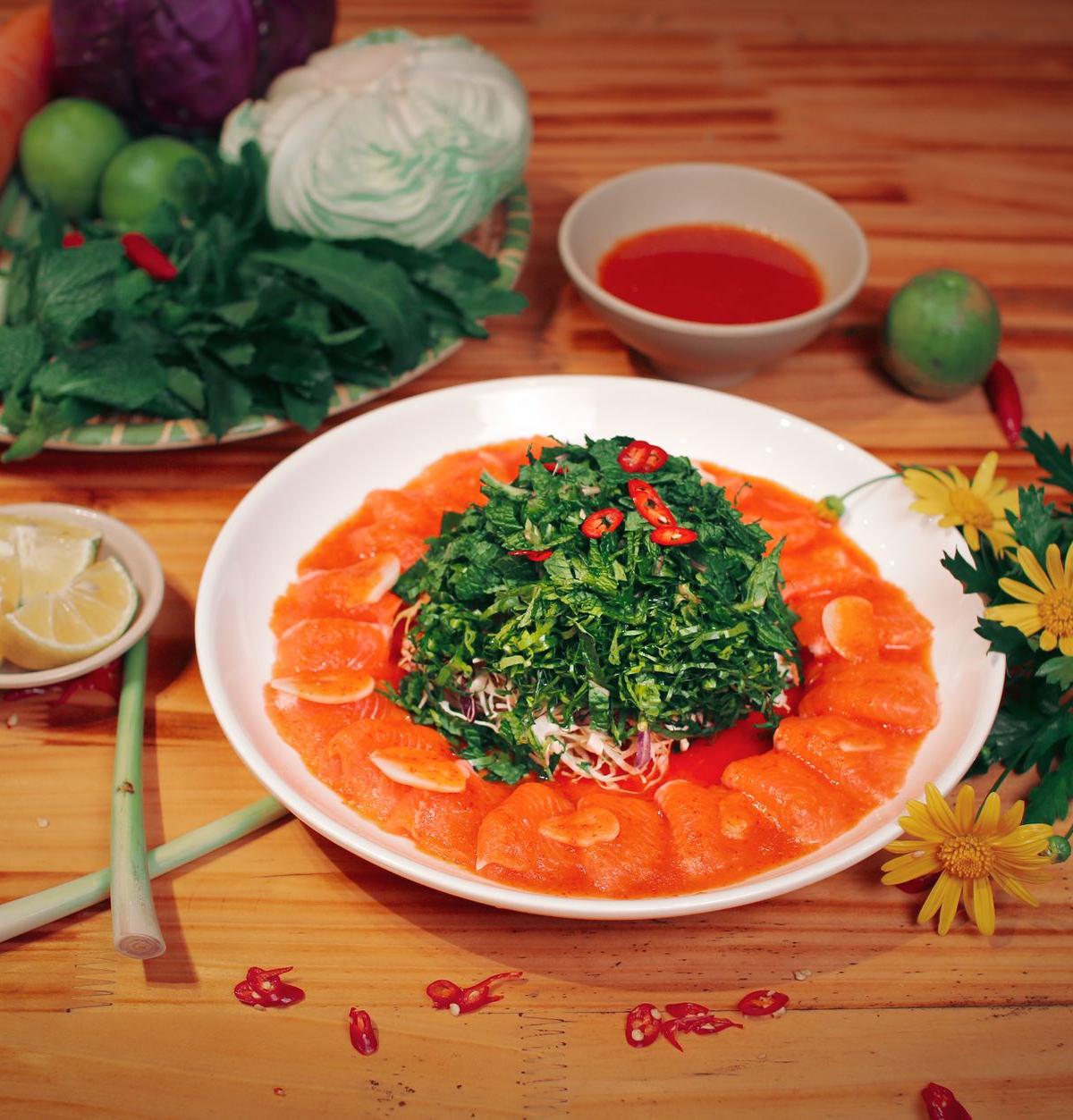 Vietnamese Pork and Vegetable Salad