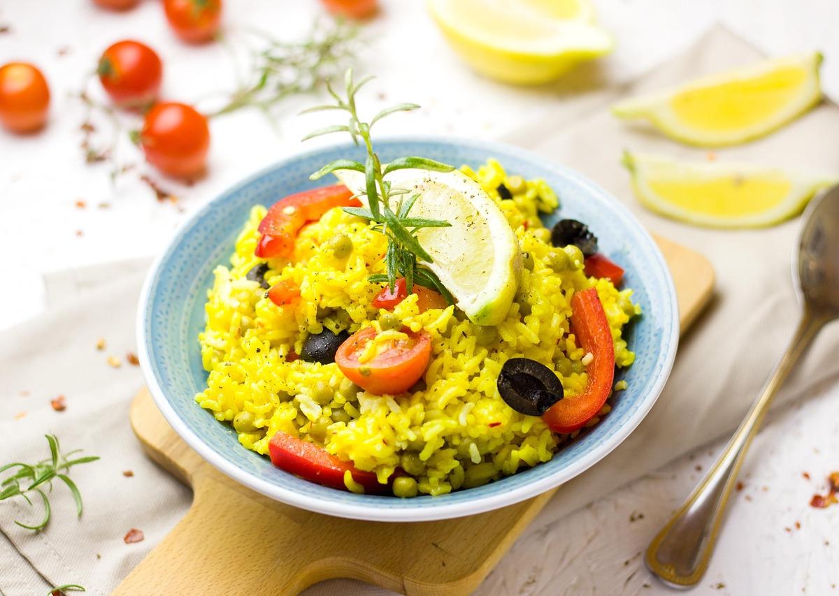 Yellow Rice with Vegetables