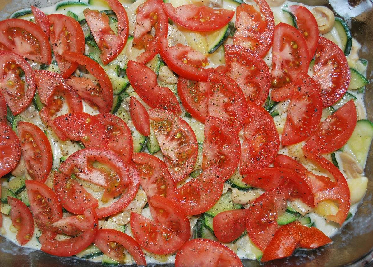 Zucchini and Tomato Lasagna