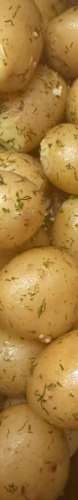 Buttery Garlic-Dill Baby Potatoes
