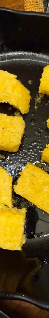 Crispy Pan-Fried Polenta Planks