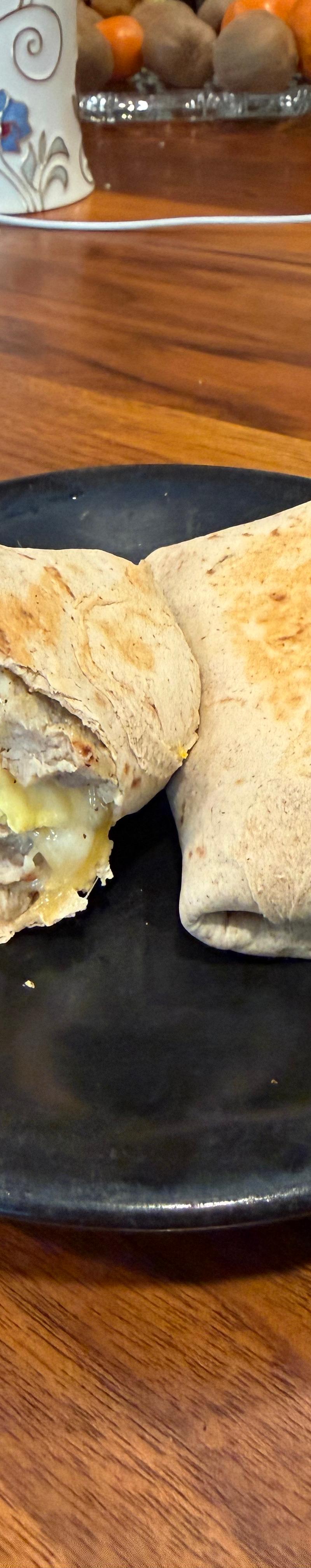 Ham, Egg & Cheese Breakfast Wrap