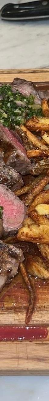 Skirt Steak Frites with Chimichurri