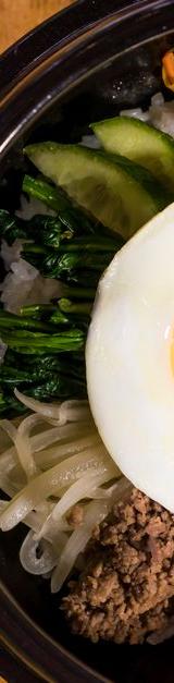 10-Min Bibimbap Bowl with Crispy Egg