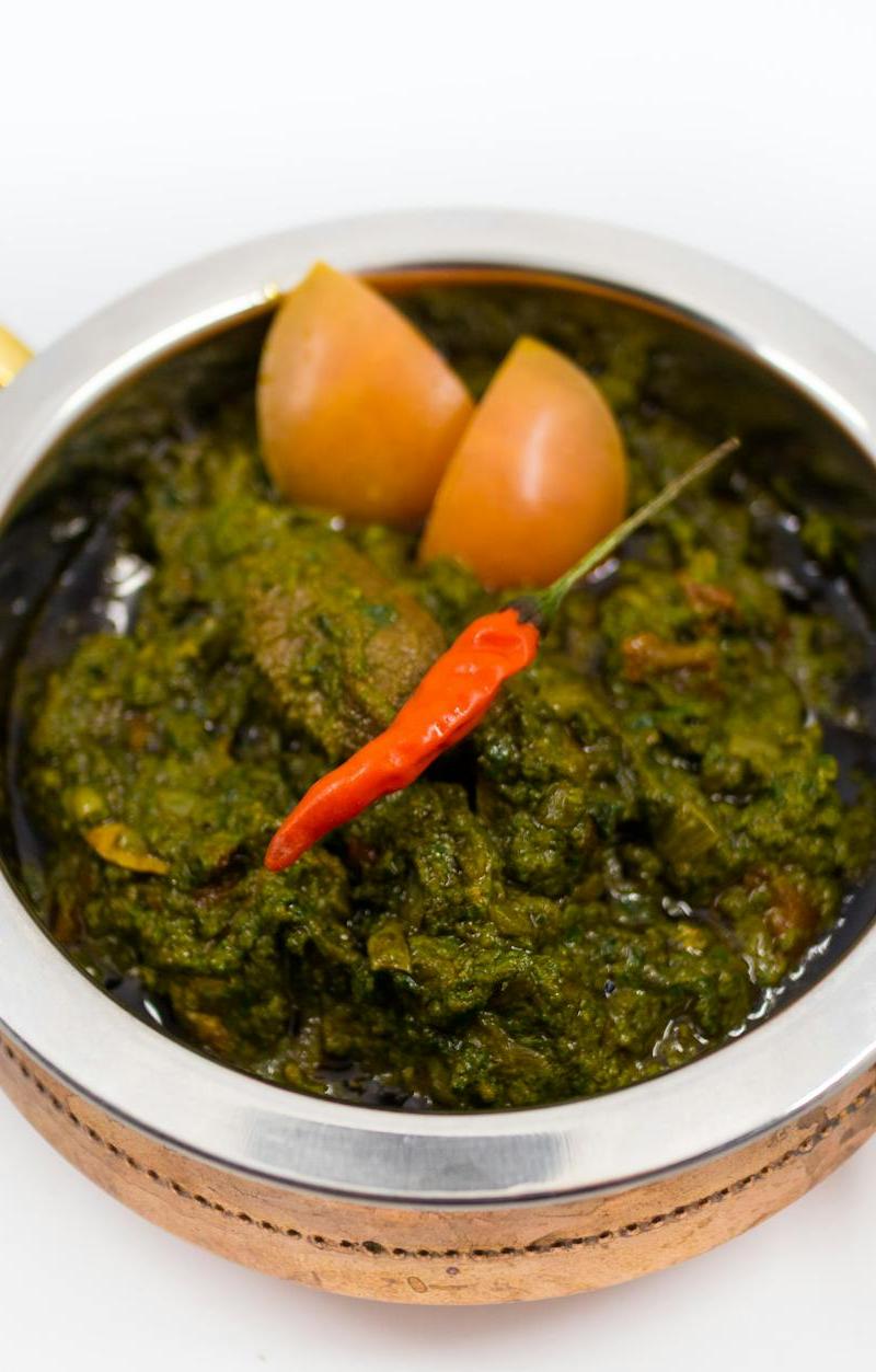 10-Min Chana Saag
