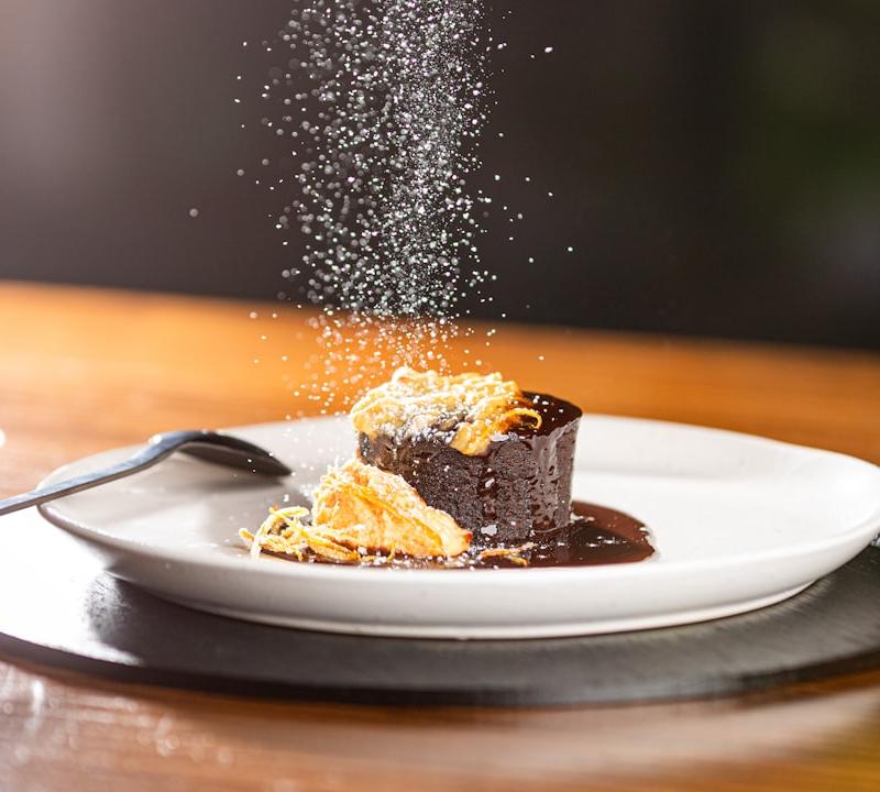 10-Min Chocolate Lava Cake for One