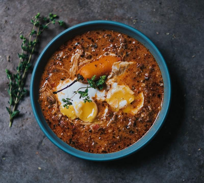 10-Min Coconut Egg Curry