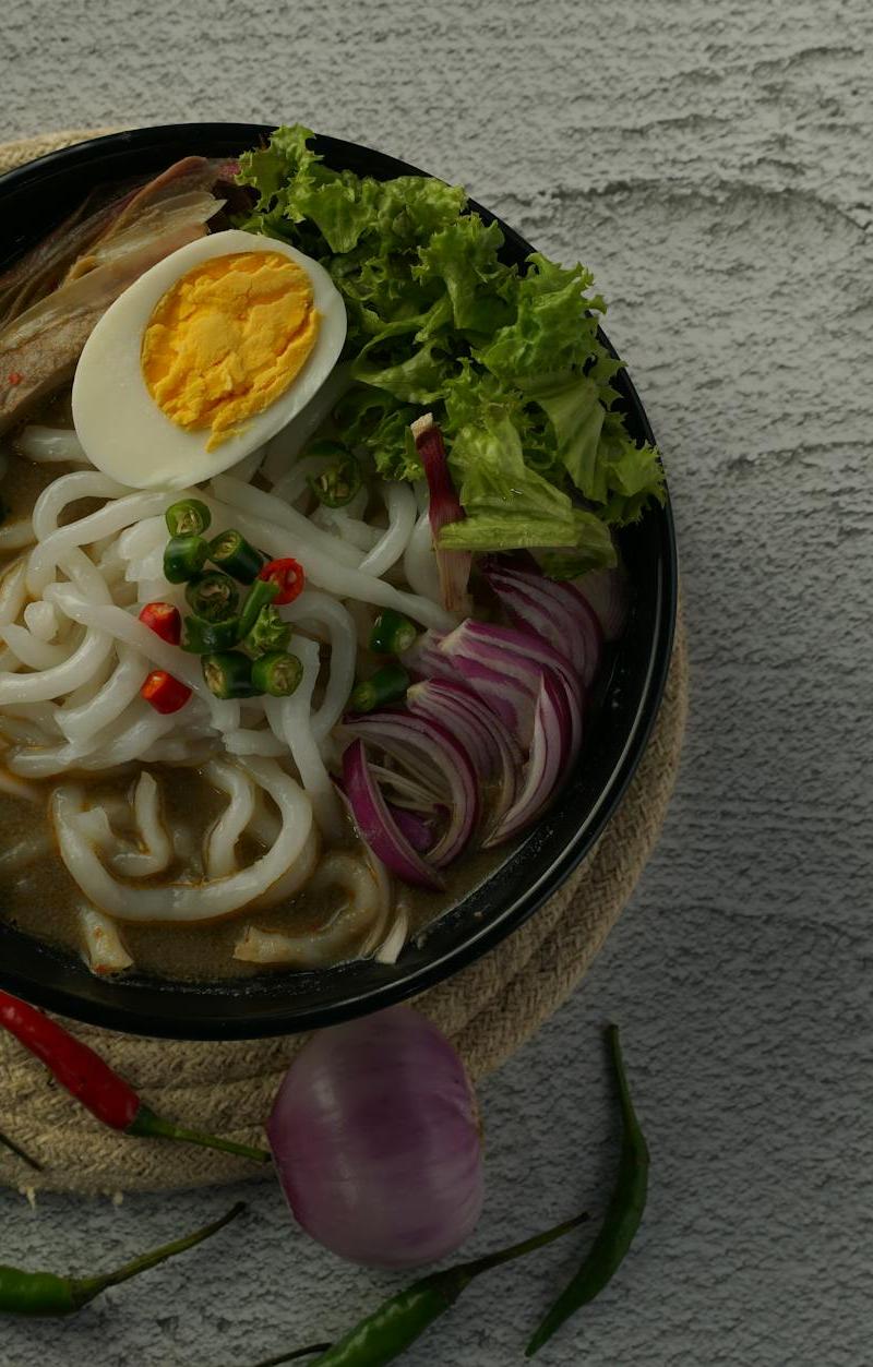 10-Min Laksa Bowl with Shrimp