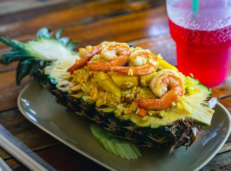 10-Min Pineapple Fried Rice