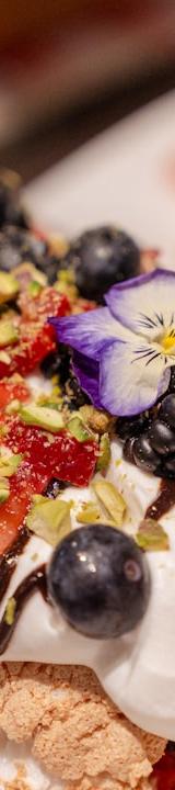 10-Minute Berry Pavlova Nests