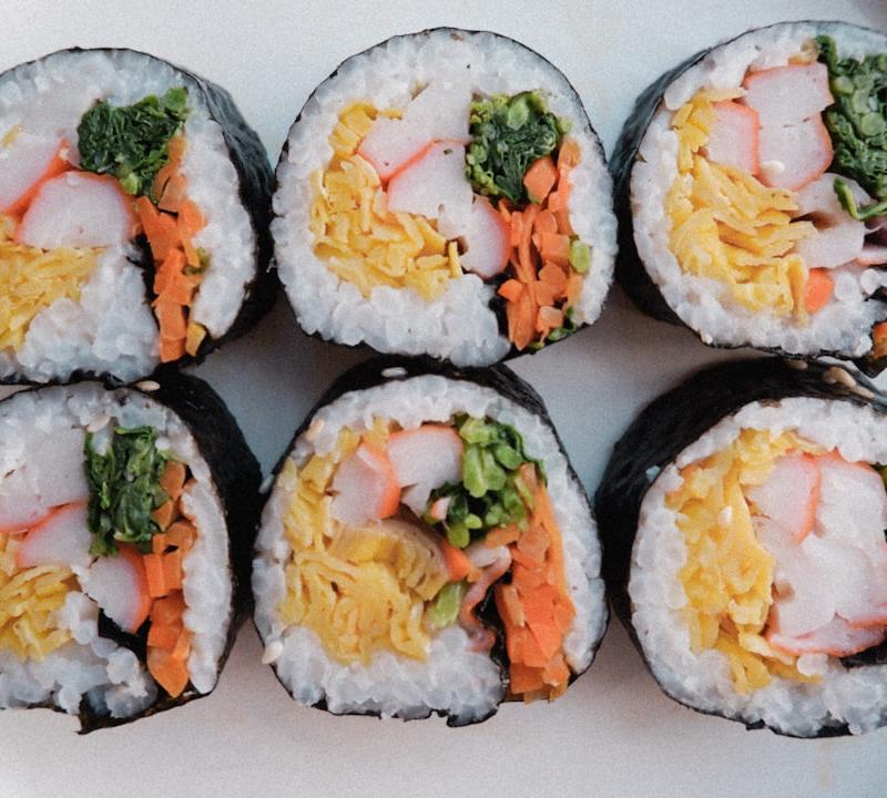 Veggie Kimbap Rolls