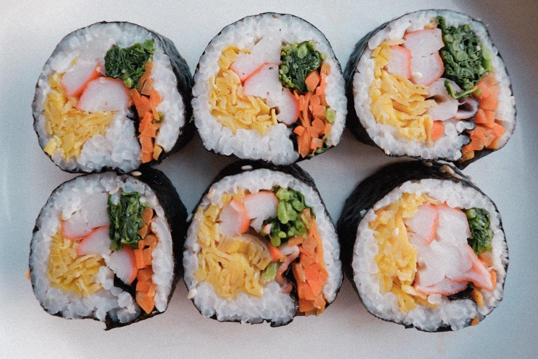 Veggie Kimbap Rolls