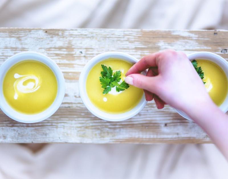 15-Min Chilled Potato Leek Soup