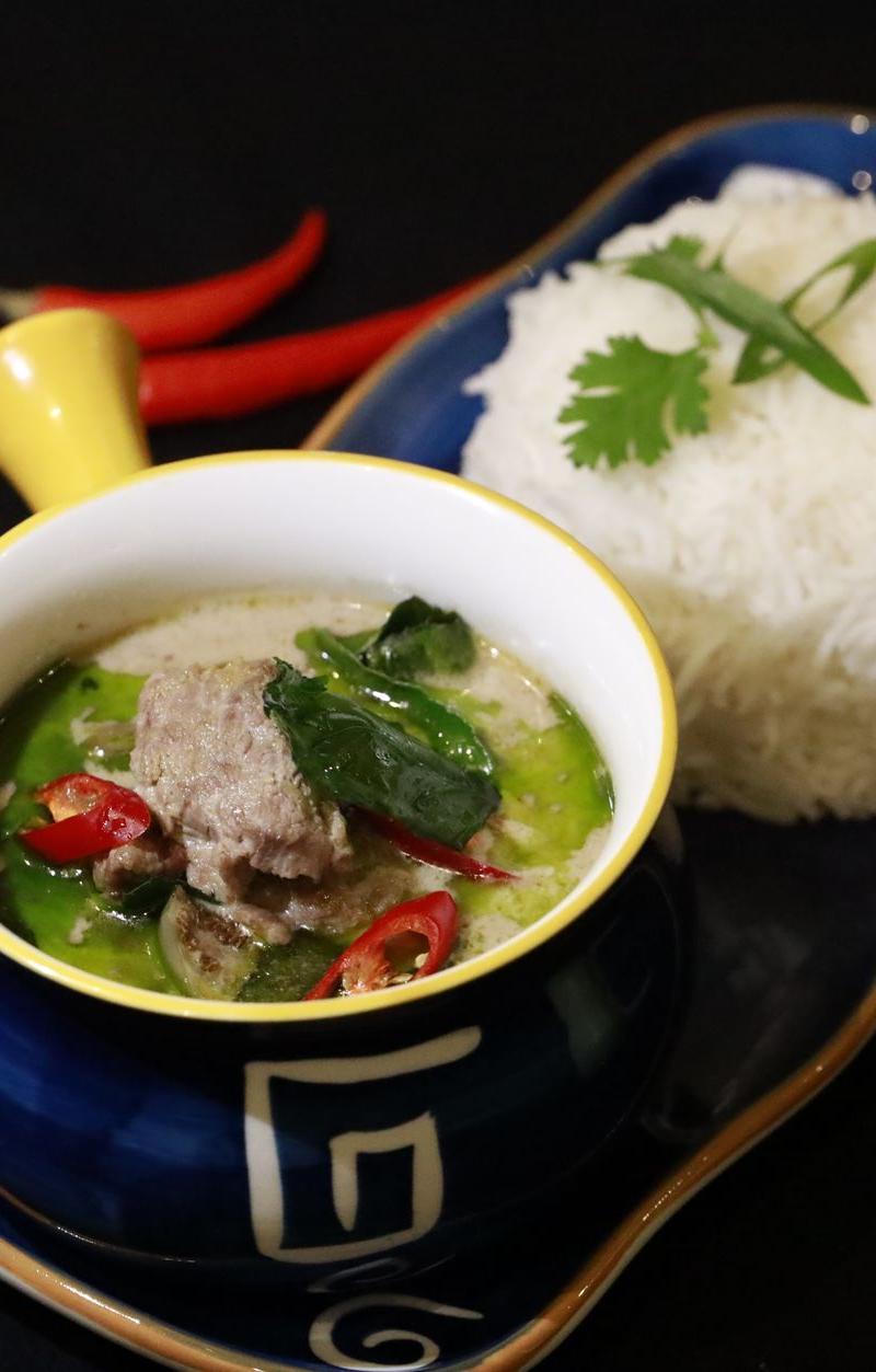 Green Curry Tofu