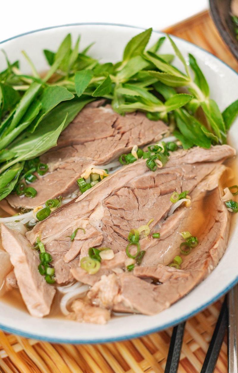 15-Min Pho with Rare Beef
