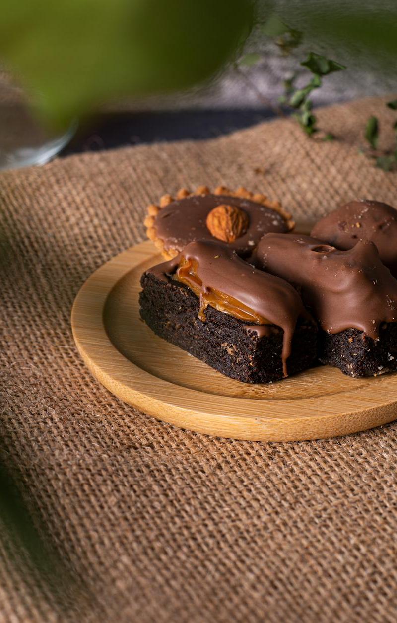 15-Min Salted Caramel Fudge Bites