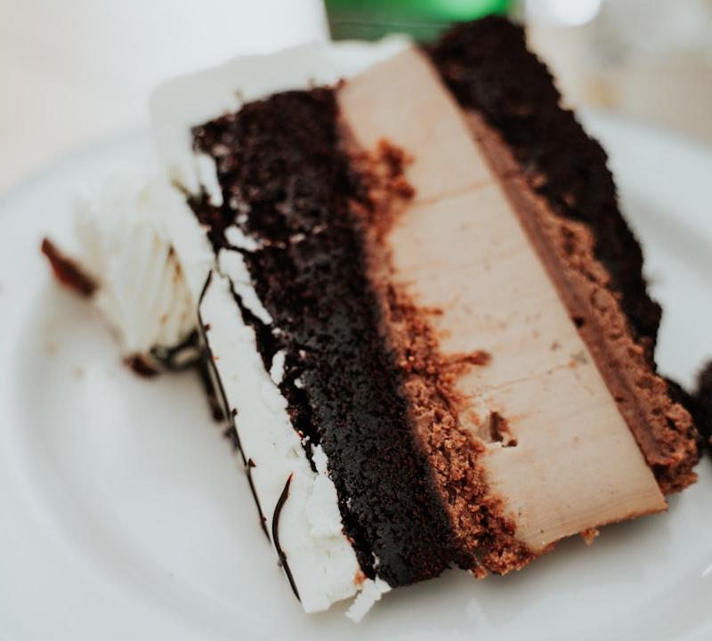 15-Minute Chocolate Cake with Whipped Cream