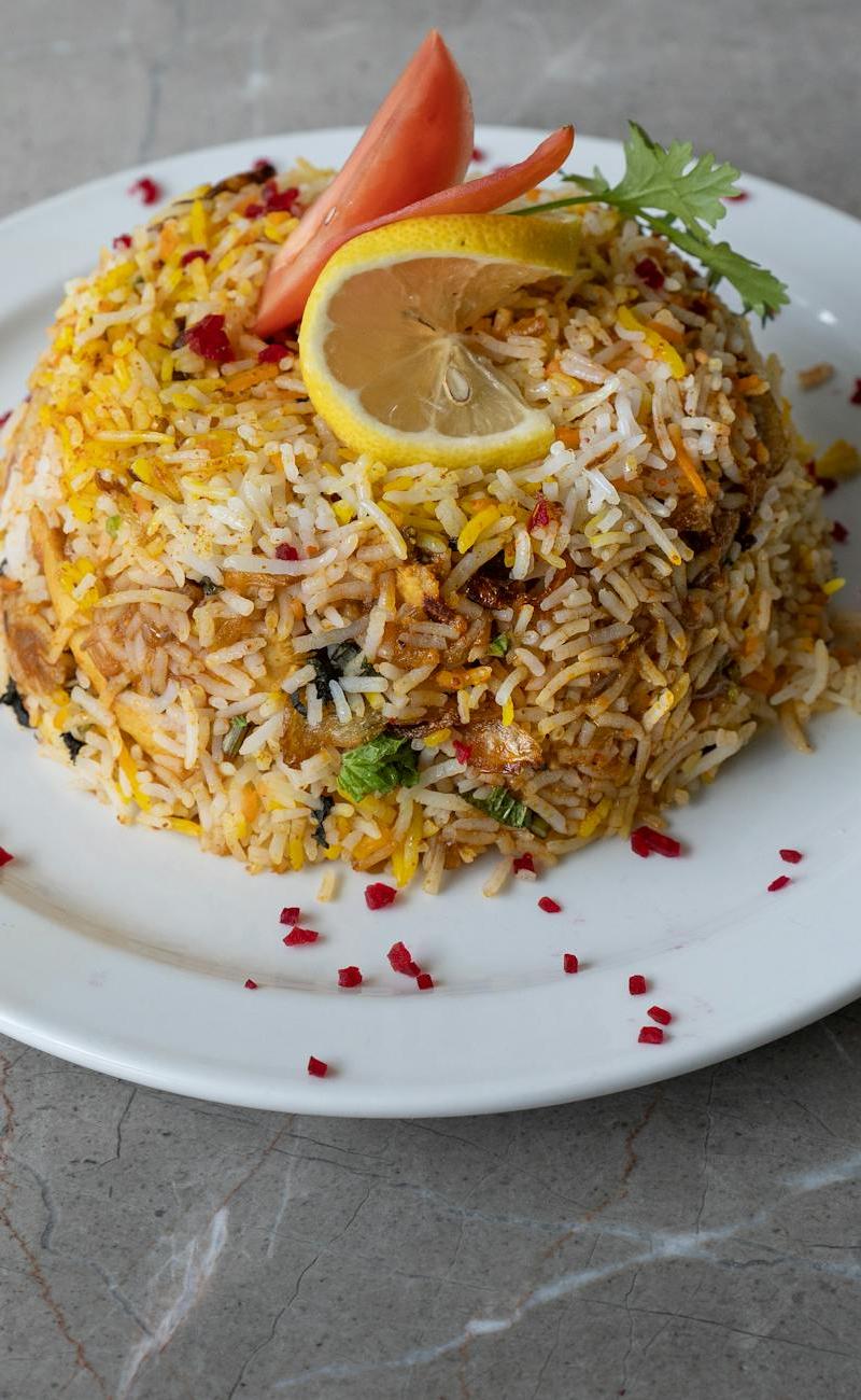 20-Min Biryani-Spiced Rice & Lamb