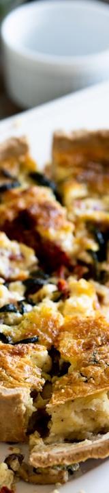 20-Min Cheesy Veggie Tart