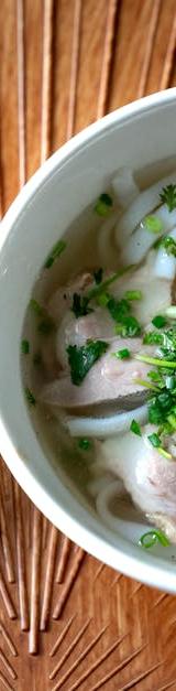 20-Min Chicken Pho with Fresh Herbs