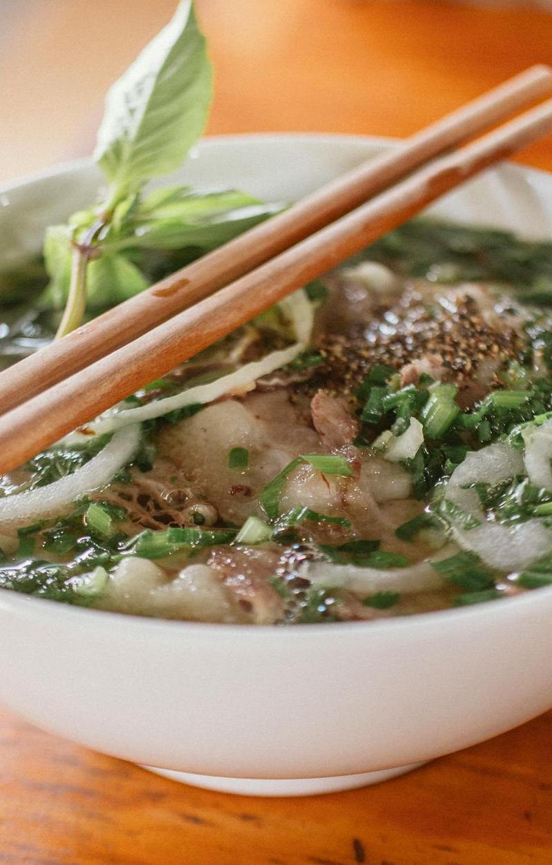20-Min Chicken Pho with Golden Broth