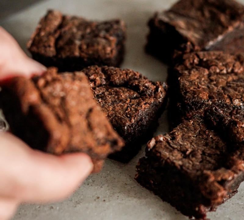 20-Min Fudgy Chocolate Brownies