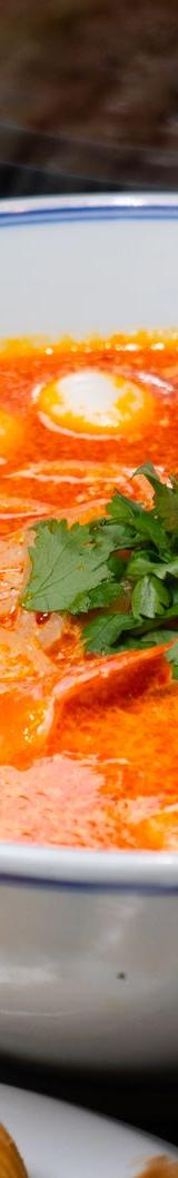 20-Min Laksa with Gai Lan & Mantou