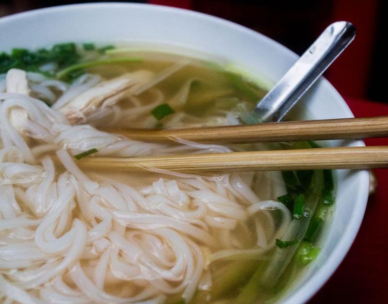 20-Minute Chicken Pho with Fresh Herbs