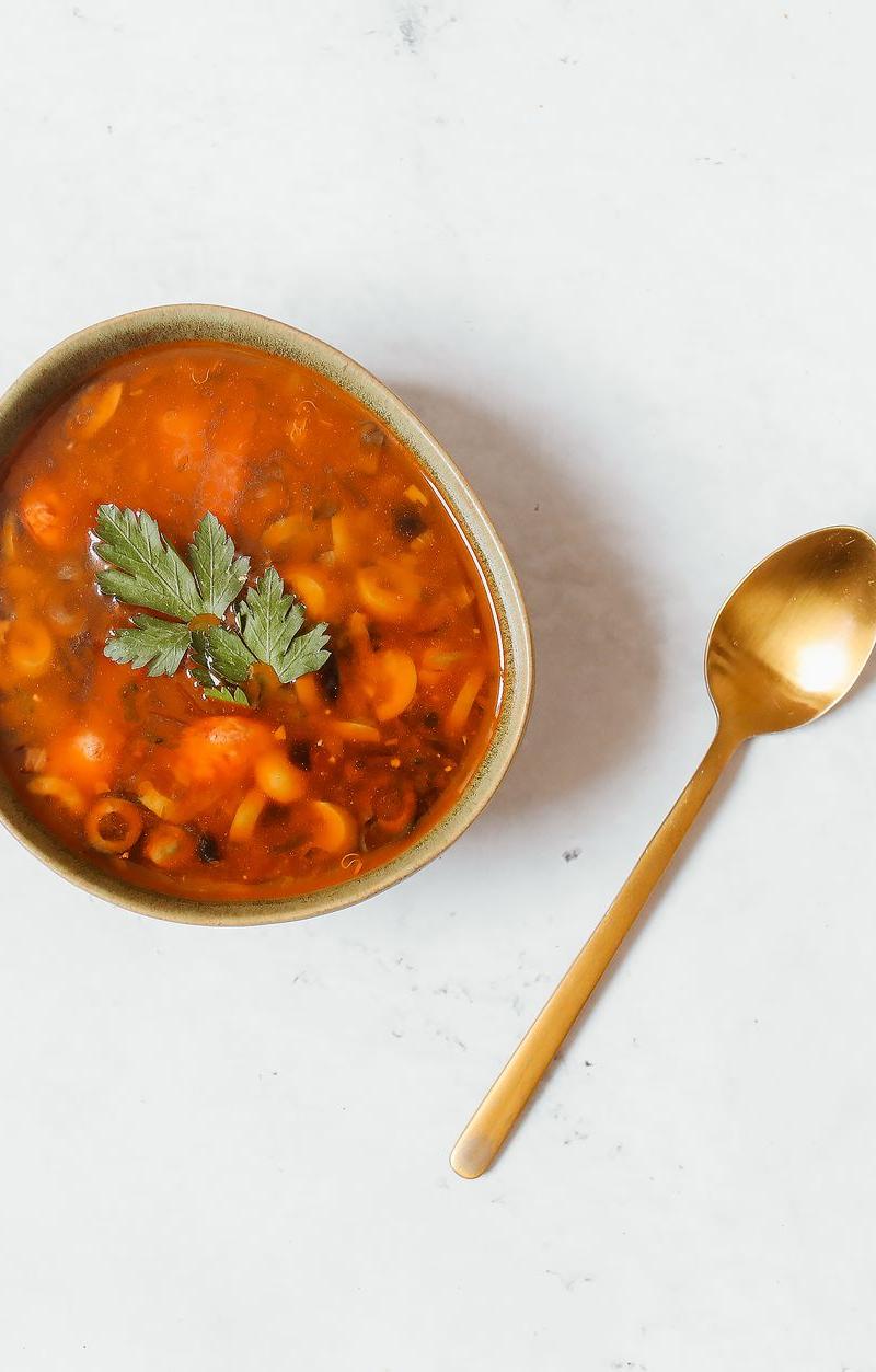 20-Minute Solyanka — Russian Meat Soup