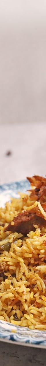 20-Min Biryani-Spiced Rice with Lamb