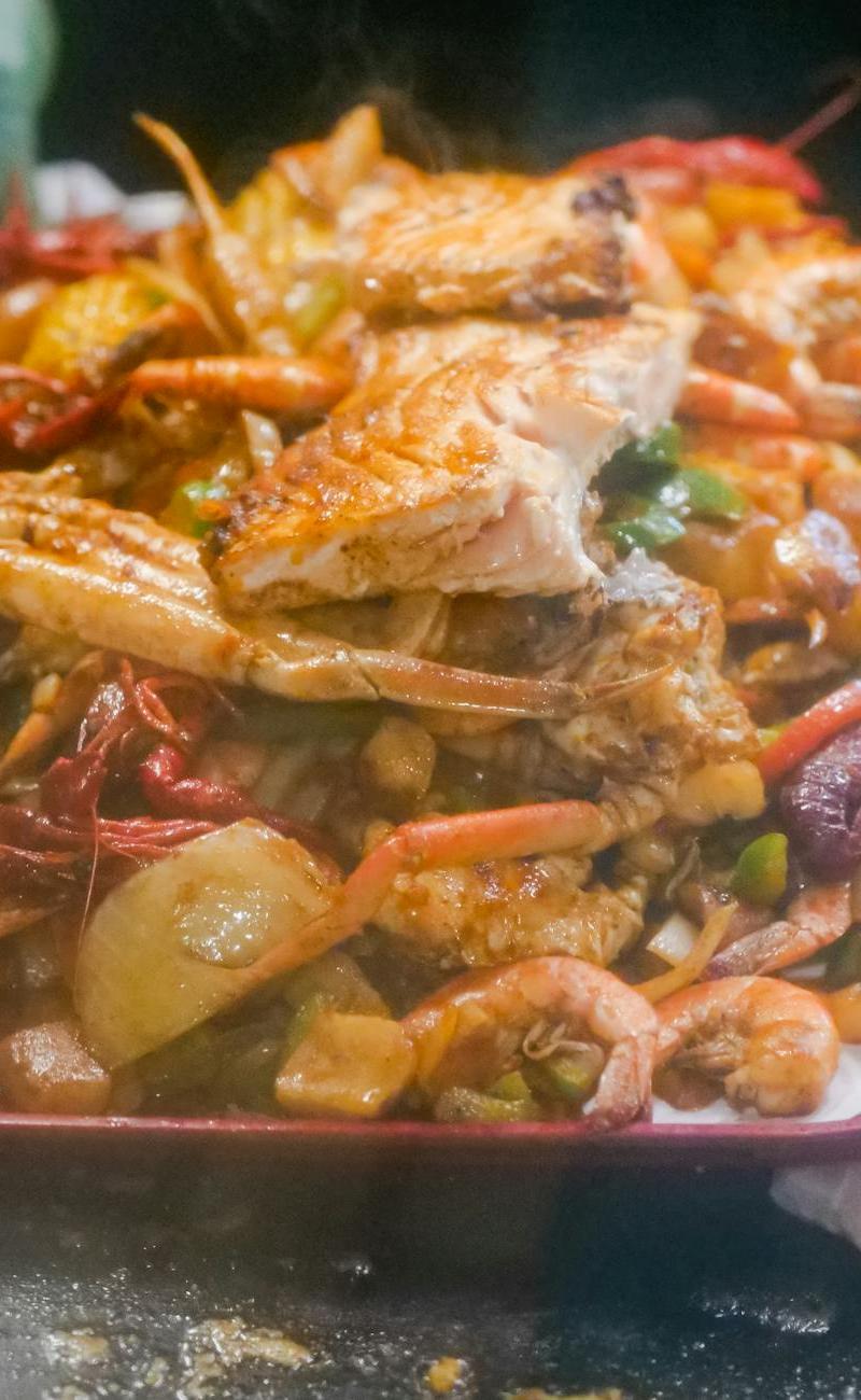 20-Min Cajun Seafood Boil Platter