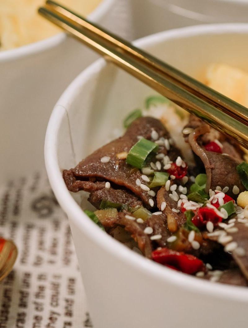 20-Min Gyudon with Scrambled Eggs