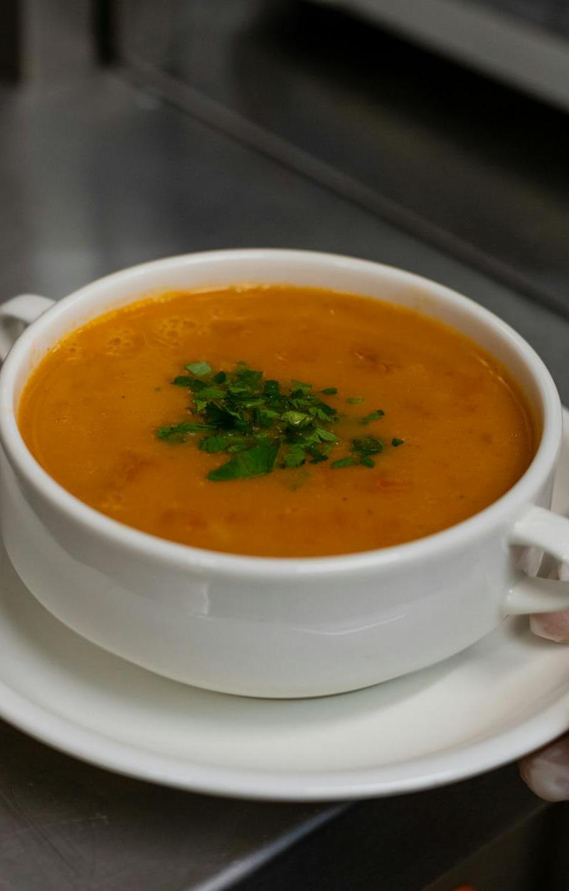 20-Min Harira — Spiced Beef & Lentil Soup