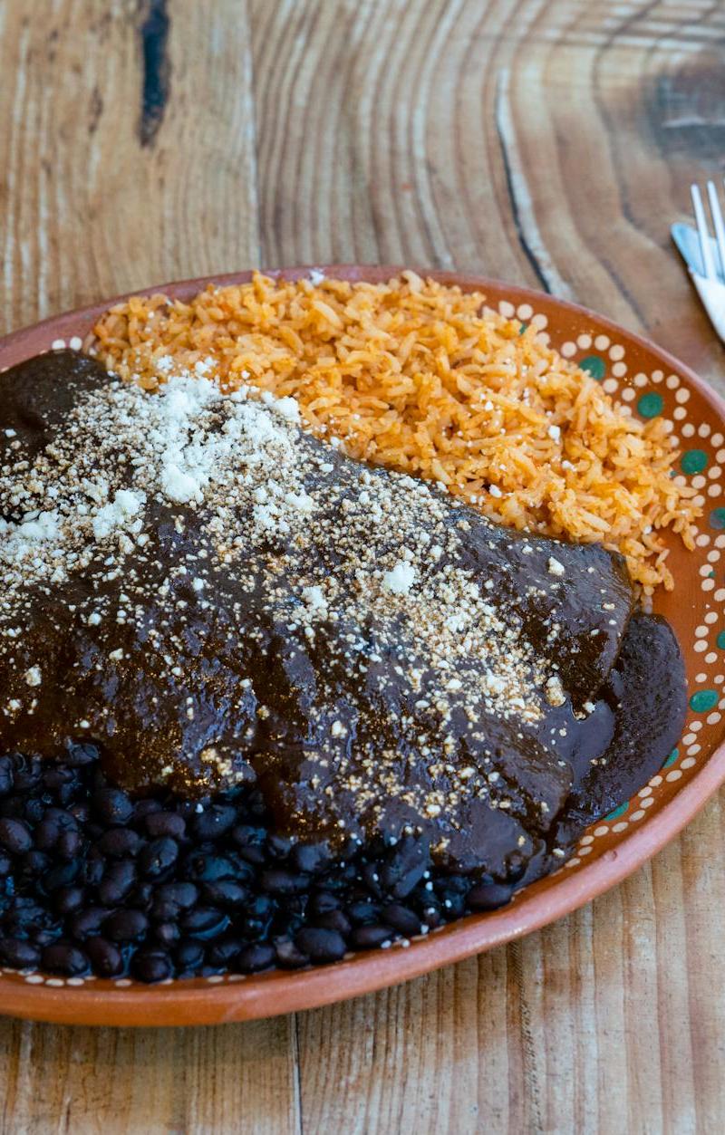Mole Chicken with Jarred Sauce