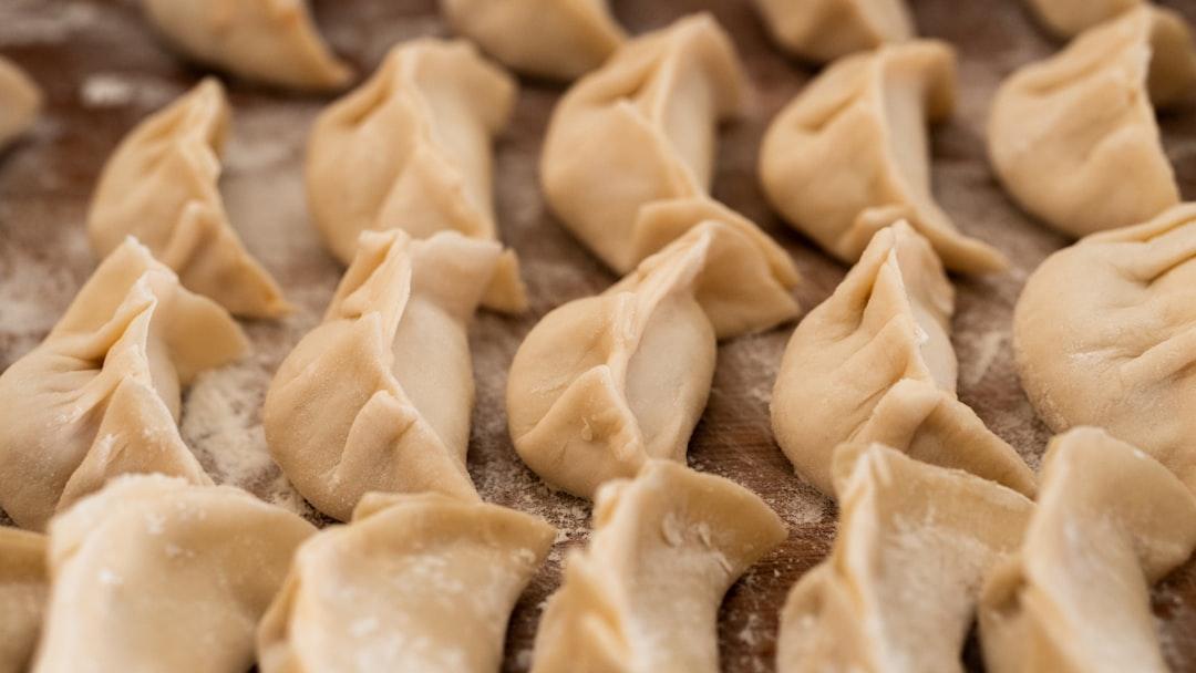 Pan Pierogi with Crispy Pork